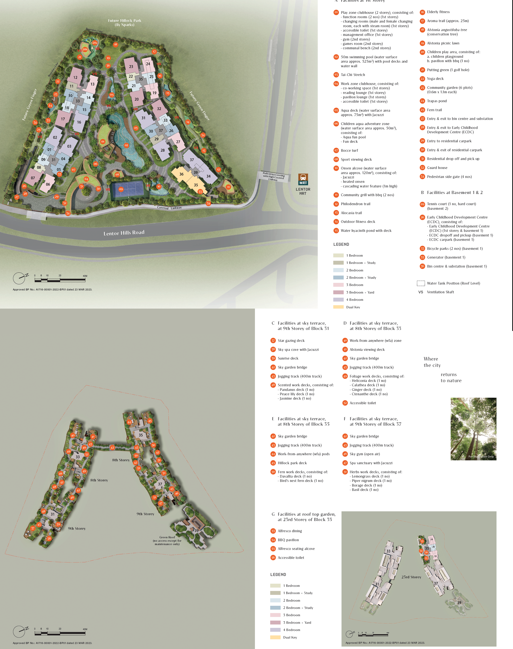 Lentor Hills Residences Site Plan
